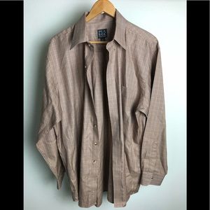 Jos a bank large button up shirt